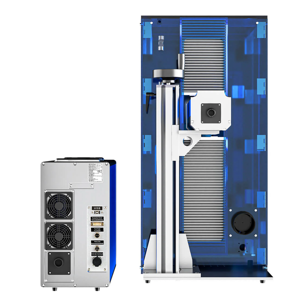 OMTech F50 | 50W-vezellasergraveermachine voor metaalgravure & metaalmarkering