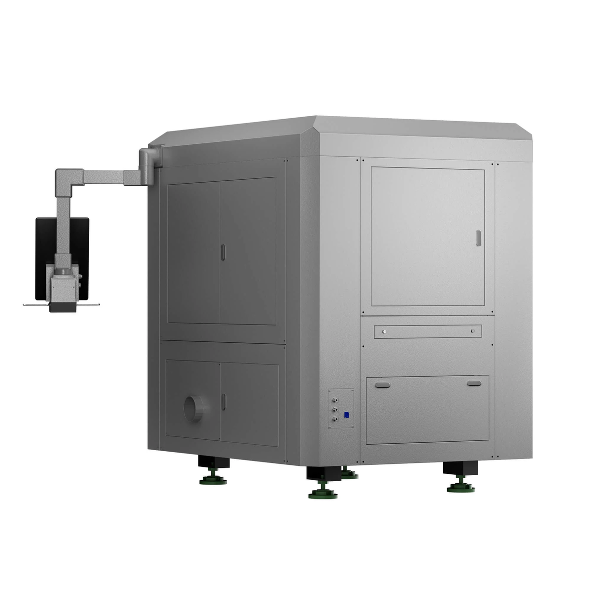 OMTech FC-22 Faserlaser-Schneidmaschine - 1500 W, 600 x 600 mm
