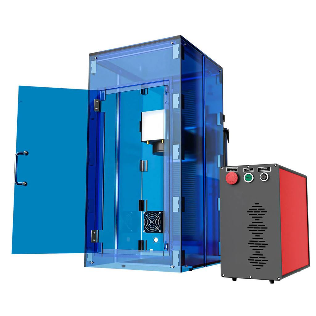 OMTech M-60 Laser Engraver - 60 W MOPA fiber laser, 175 x 175 mm