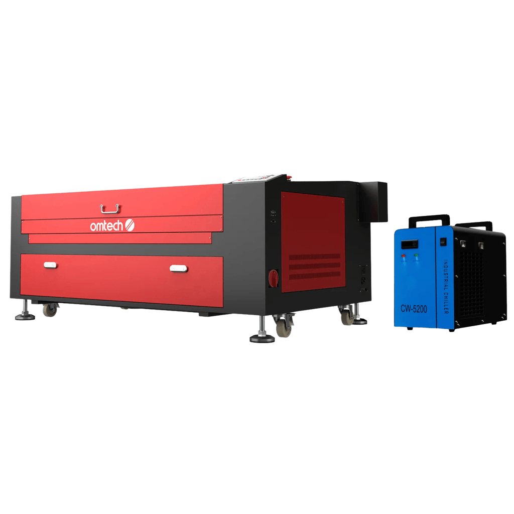 OMTech Max-1060R - CO2 Lasercutter 100 W, 1000 x 600 mm - F25111352 - Funduino