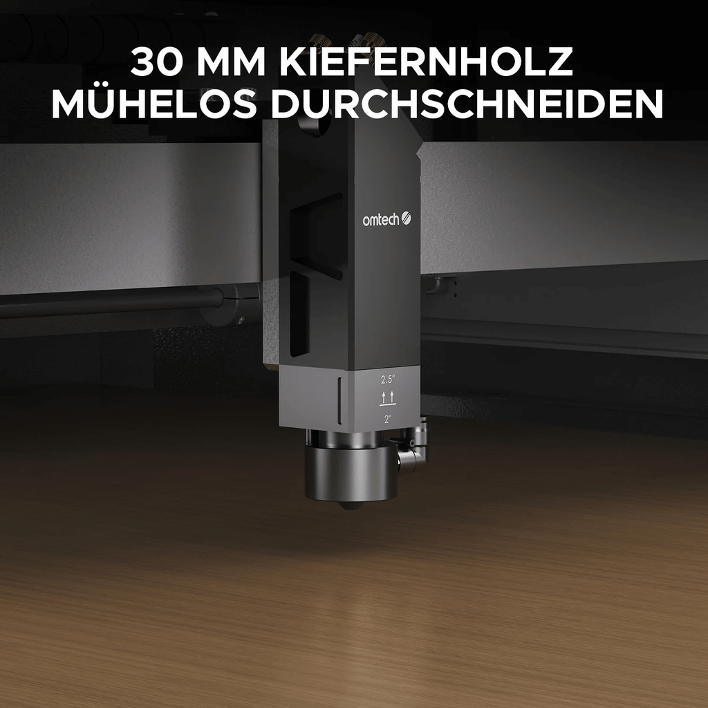 OMTech Pro Lasercutter - mit Gravierfunktion, 80-150 W - F25111373 - Funduino