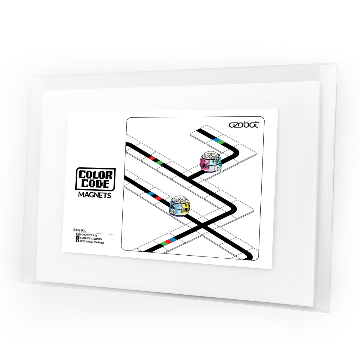 Ozobot - Kit de base de magnets de code couleur (36 tuiles)