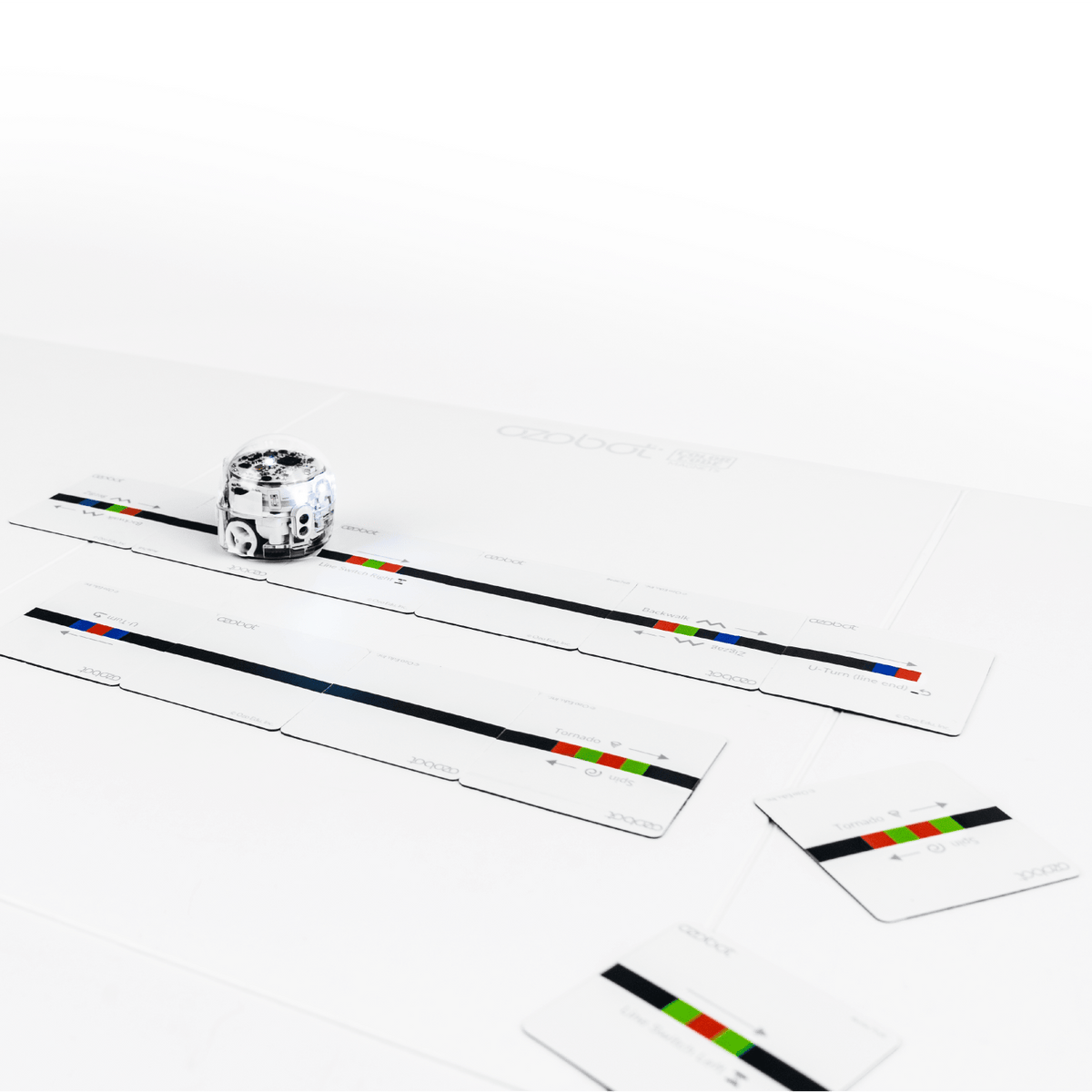 Ozobot Farbcode Magnete Spezialbewegungsset - 18 Plättchen, Erweiterung - F25110791 - Funduino