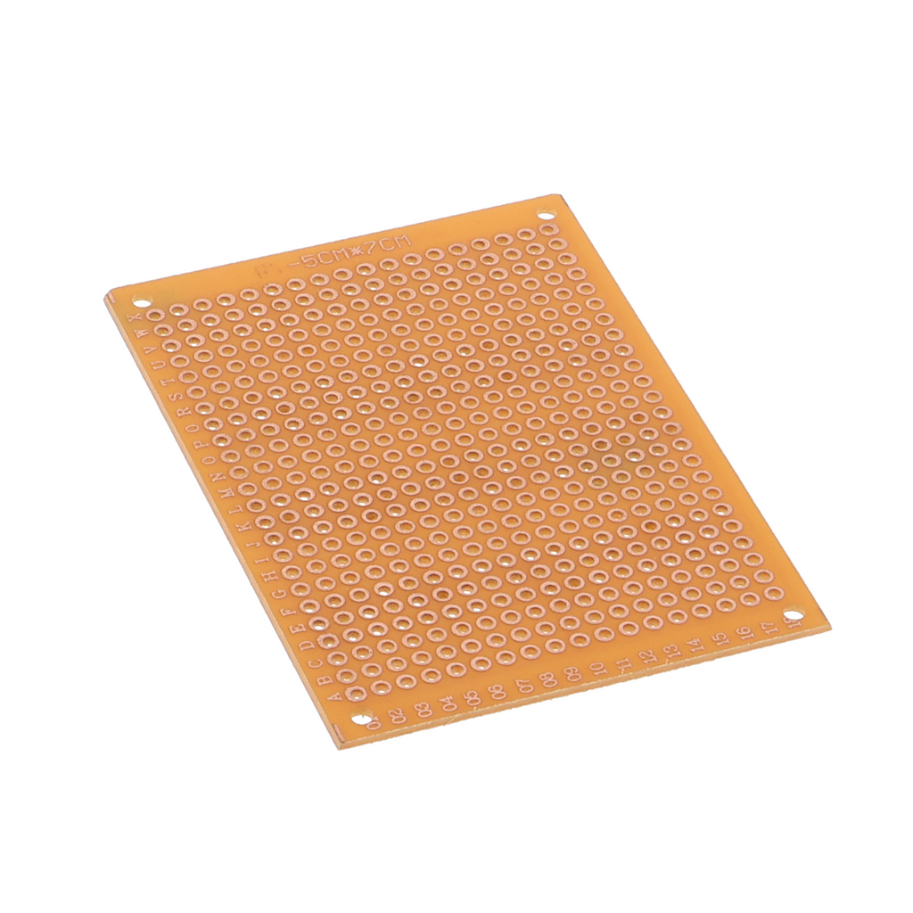 Brown perfboard set - 3 sizes, 2.54 mm pitch