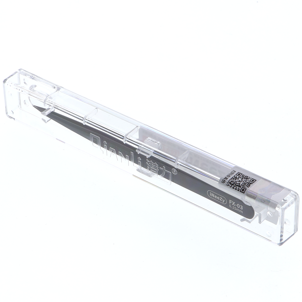 Pinzette FX-03 - Edelstahl unmagnetisch, spitz-spitz, 120 mm