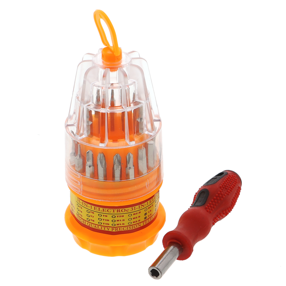 Set de tournevis de précision / pour mécanicien de précision, 31 en 1