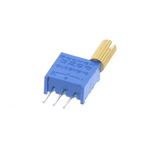 Precisietrimmer 100Ohm / draaipotentiometer met lange metalen as