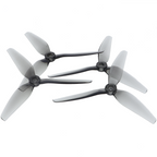 5-inch propeller - 4 pieces, 3-blade, 2x CW, 2x CCW, black
