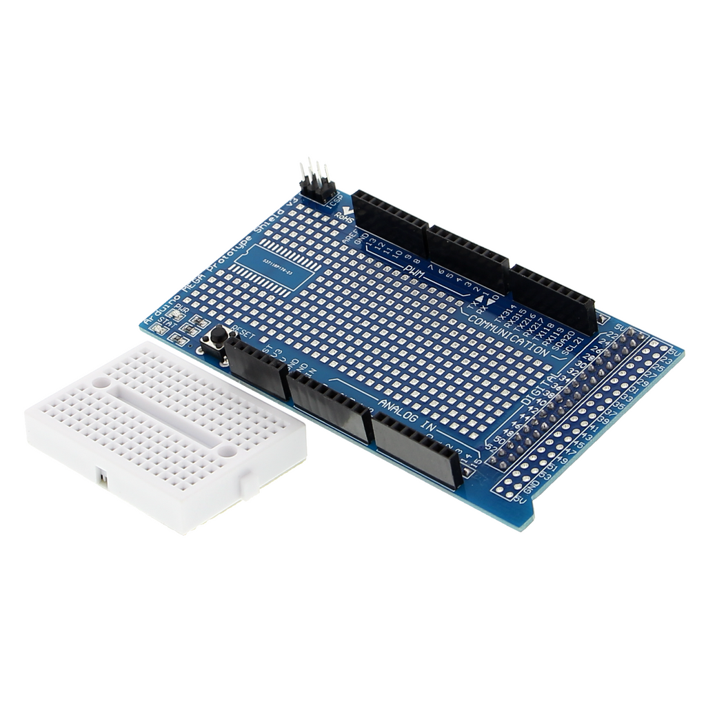 Prototyping-shield voor MEGA2560 R3-microcontroller