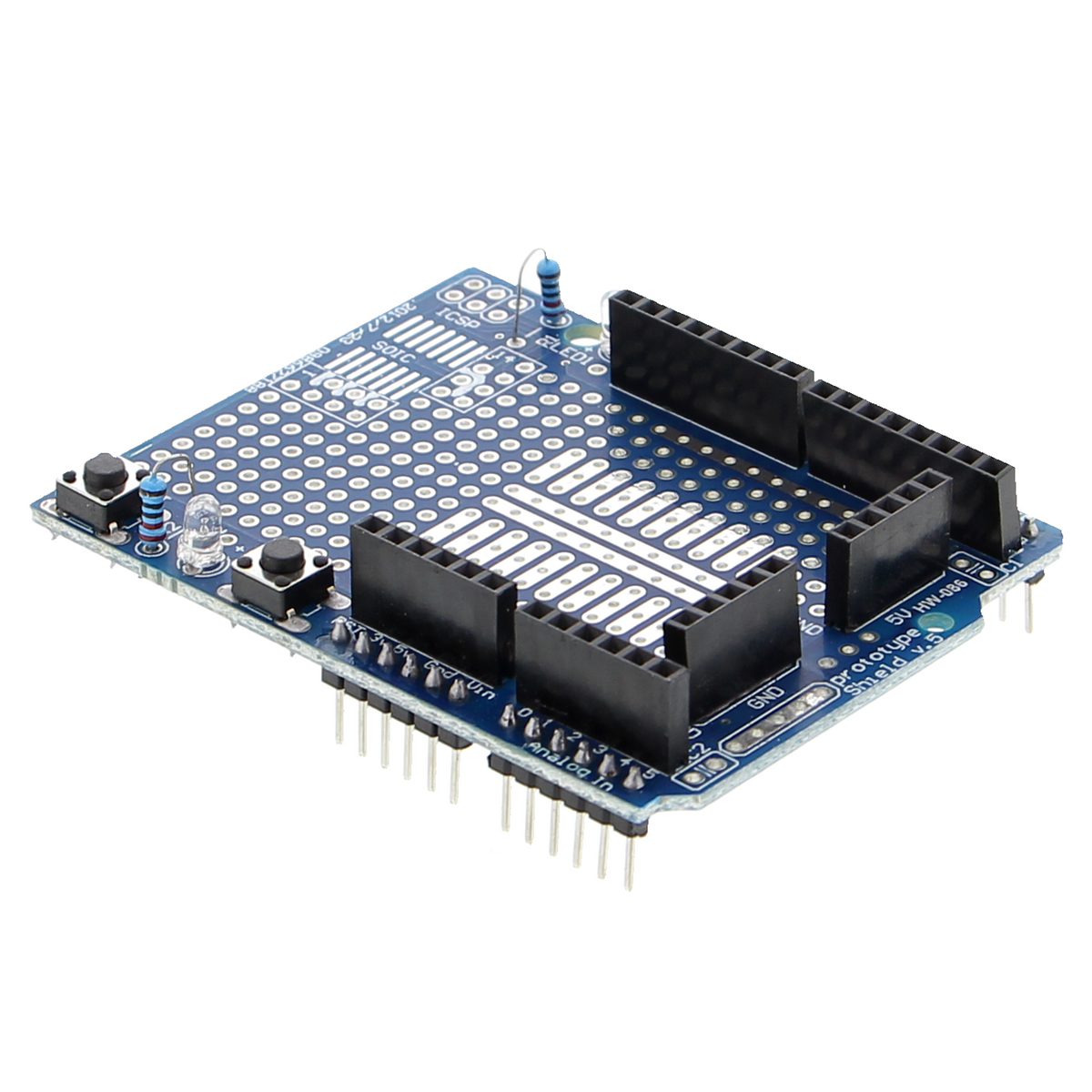 Prototyping Shield für Arduino UNO R3 - mit Steckkontakten
