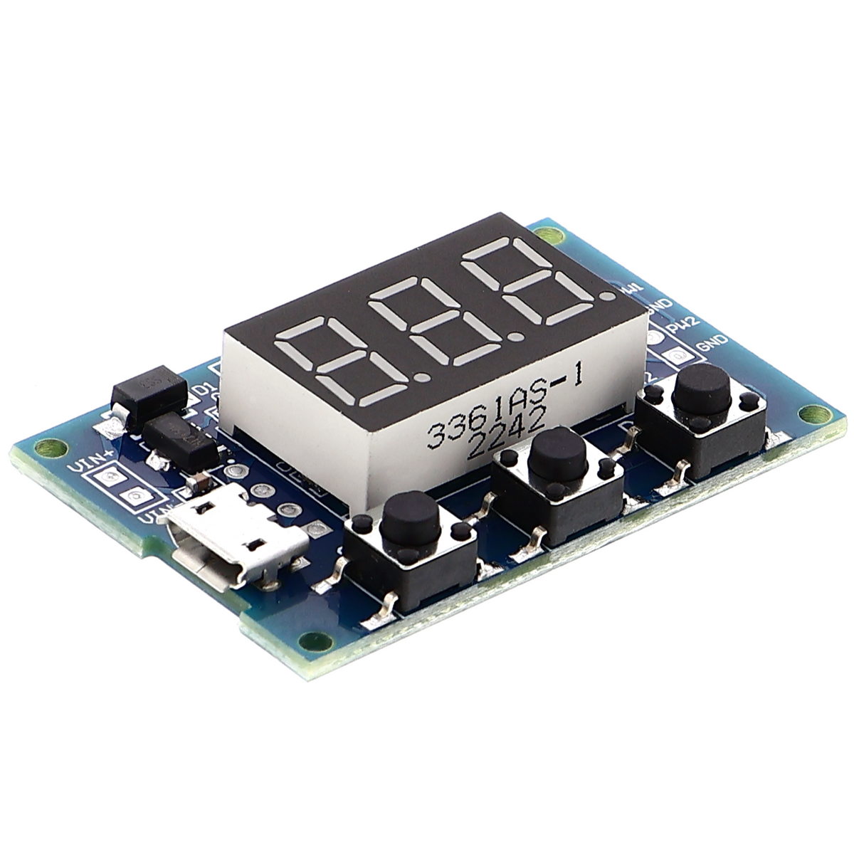 Generatore di segnali PWM - 2 canali regolabili - onda quadra