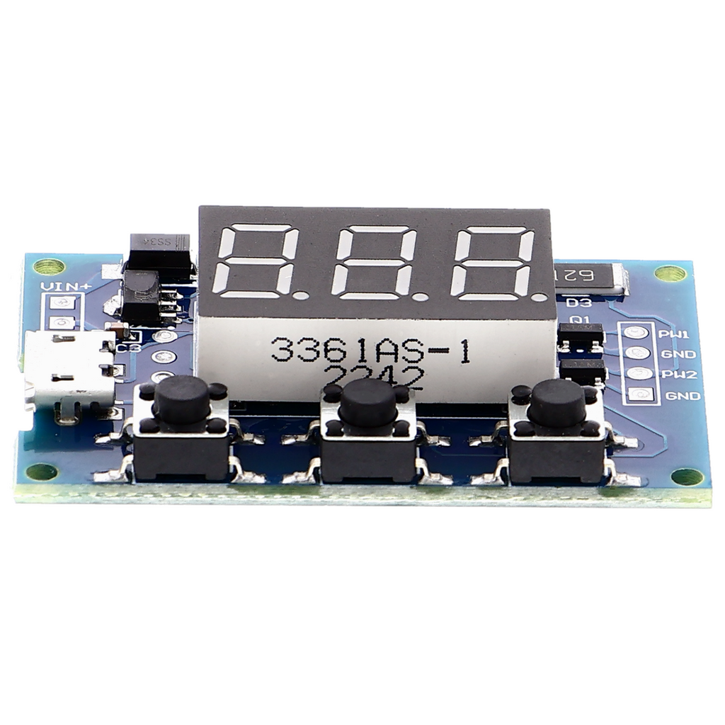 Generatore di segnali PWM - 2 canali regolabili - onda quadra