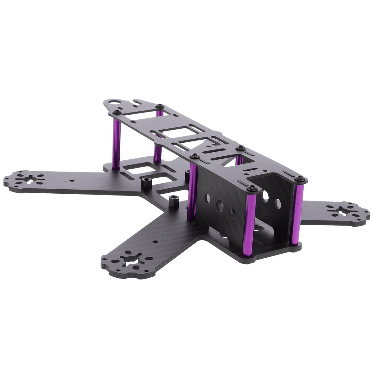 QAV180 Drohnenrahmen - Kohlefaser, 180 mm, für FPV Quadrocopter - F23108440 - Funduino