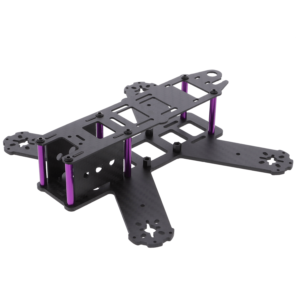 QAV180 Drohnenrahmen - Kohlefaser, 180 mm, für FPV Quadrocopter - F23108440 - Funduino