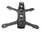 QAV250 drone frame - carbon fiber, mini-H configuration, 250 mm
