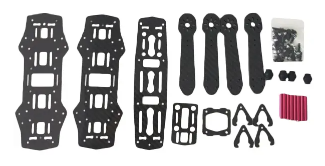 QAV250 drone frame - carbon fiber, mini-H configuration, 250 mm