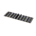 Quad GPIO Expander for Raspberry Pi Pico - 4x Pin Headers, USB Port