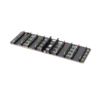 Quad GPIO Expander for Raspberry Pi Pico - 4x Pin Headers, USB Port