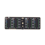 Quad GPIO Expander for Raspberry Pi Pico - 4x Pin Headers, USB Port