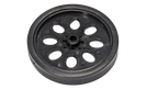 Roue / jante avec bande de roulement en caoutchouc pour servomoteurs à 360°