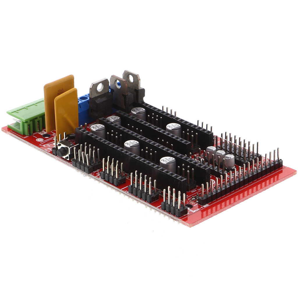 Shield de control para impresora 3D RAMPS 1.4, compatible con Arduino MEGA