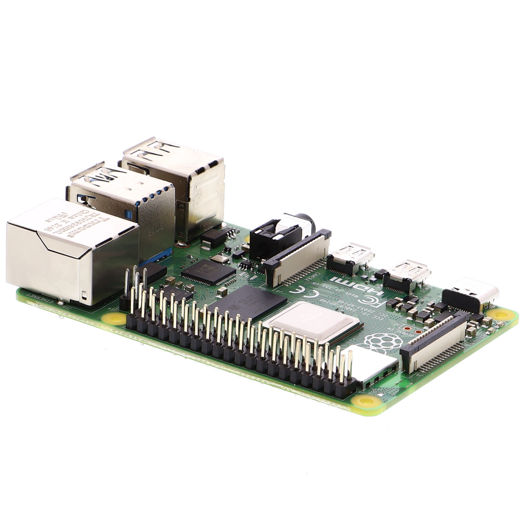 Raspberry Pi 4 Model B - 2 Go de RAM, processeur 64 bits à 1.5 GHz, WLAN, LAN - D'occasion