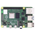 Raspberry Pi 4 Model B - 2 Go de RAM, processeur 64 bits à 1.5 GHz, WLAN, LAN - D'occasion