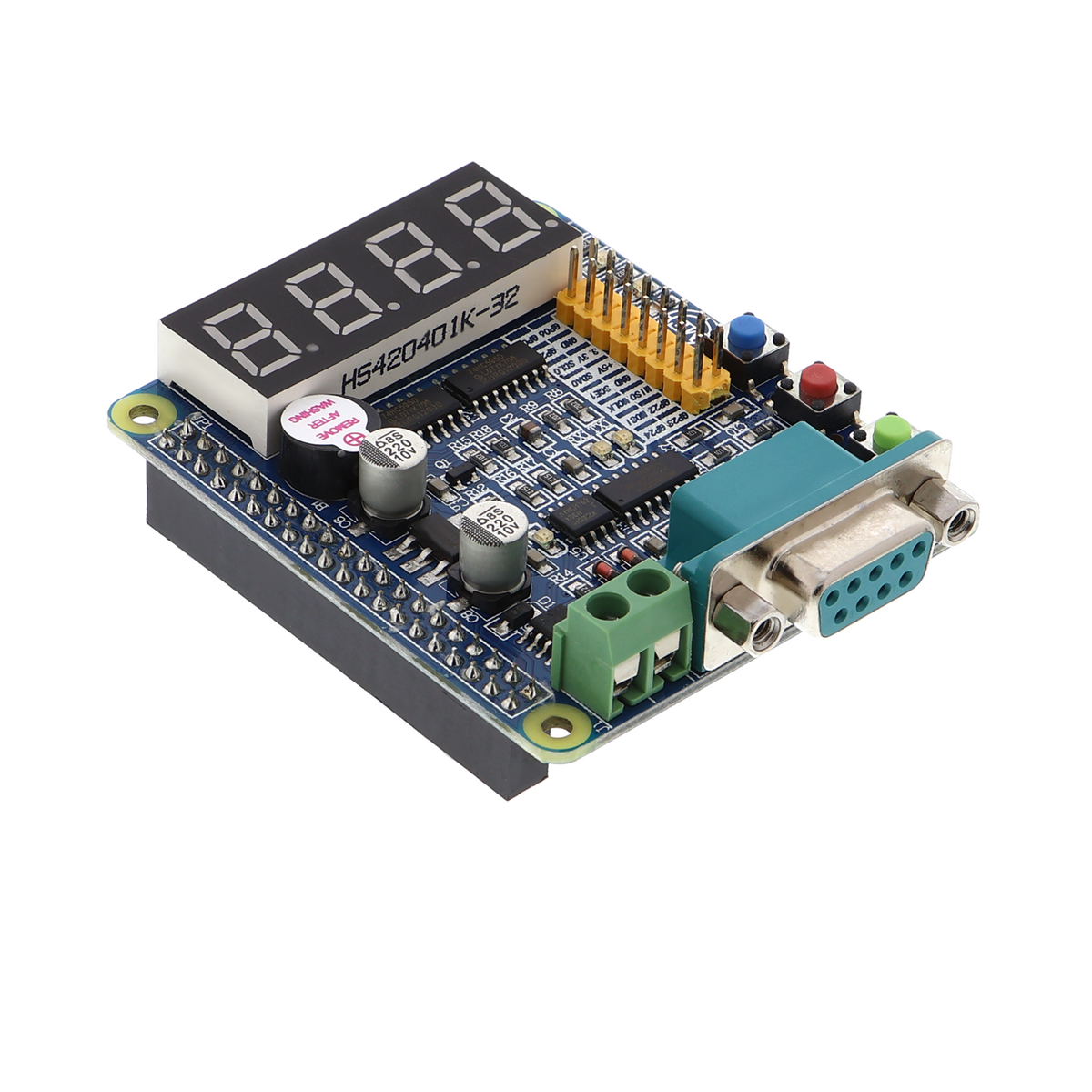 7-segment expansion board - 4 digits, for Raspberry Pi