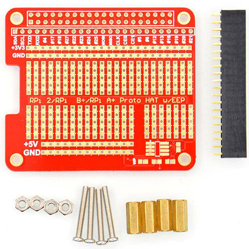 Shield HAT per prototipazione Raspberry Pi