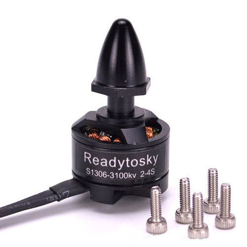 ReadyToSky 1306 Brushless Motor - 3100 KV, CCW, 7,4-11,1 V