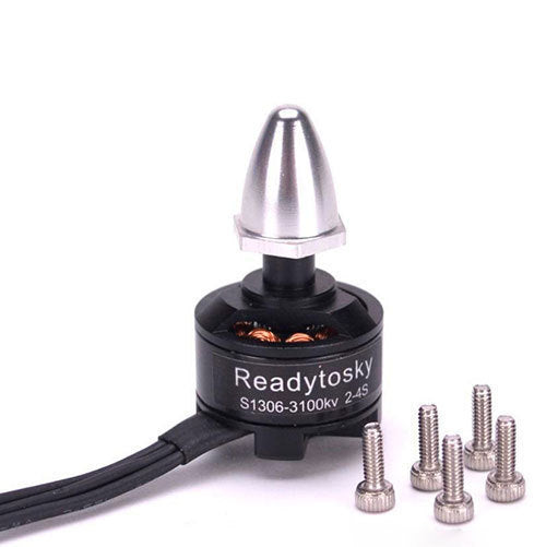 ReadyToSky 1306 Brushless Motor - 3100 KV, CCW, 7,4-11,1 V