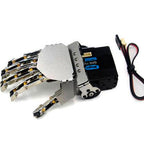 Roboterhand rechts - 5 Finger aus Metall, 24 V