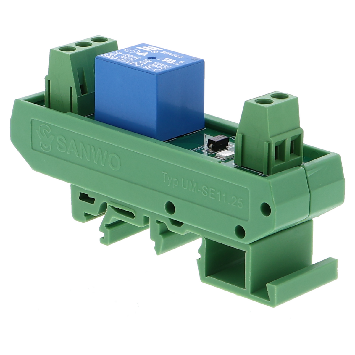 Module relais 1 canal 24 V à monter sur rail DIN, NPN