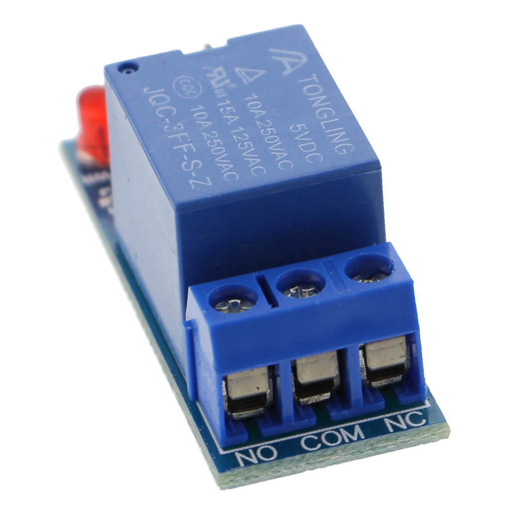1-kanaals relaiskaart 5V / 230V voor Arduino