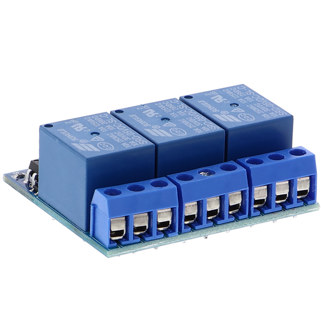 Scheda relè a 3 canali 5V / 230 V - compatibile con Arduino, PIC, AVR, DSP, ARM
