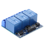 Scheda relè a 3 canali 5V / 230 V - compatibile con Arduino, PIC, AVR, DSP, ARM