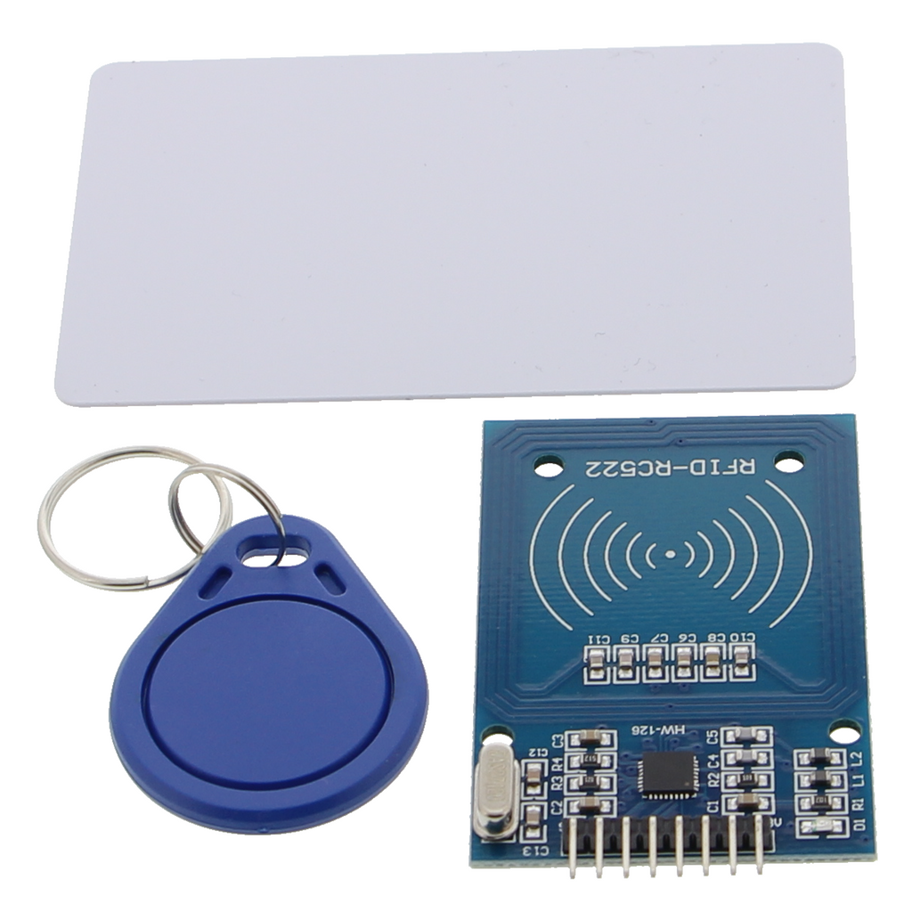 RC522 RFID Kit - 13,56 MHz, ungelötet, mit Karte und Anhänger