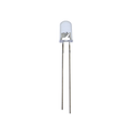 LED RGB intermitente (5 mm) - LED RGB transparente, 2 pines