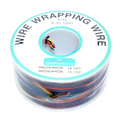 Rollo de hilo de soldadura PCB de colores / alambre de cobre estañado de 0,25 mm, 30AWG, 305m