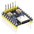 Microcontrollore RP2040-Zero con pin strip sopra e sotto