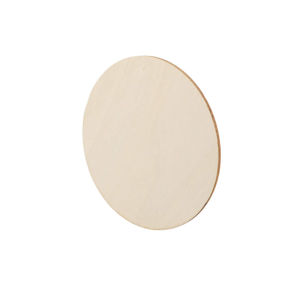Holzscheibe Ø 100 mm - Naturholz, 2,5 mm, für Lasergravur