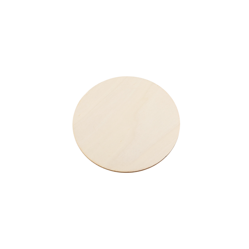 Holzscheibe Ø 100 mm - Naturholz, 2,5 mm, für Lasergravur