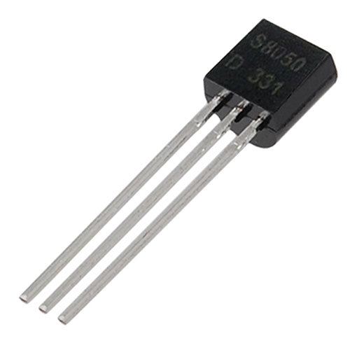 S8550 PNP transistor - 40 V, 0.5 A, TO-92
