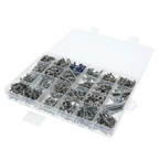 Phillips-head screw set - 300 pieces, M2-M5, galvanized