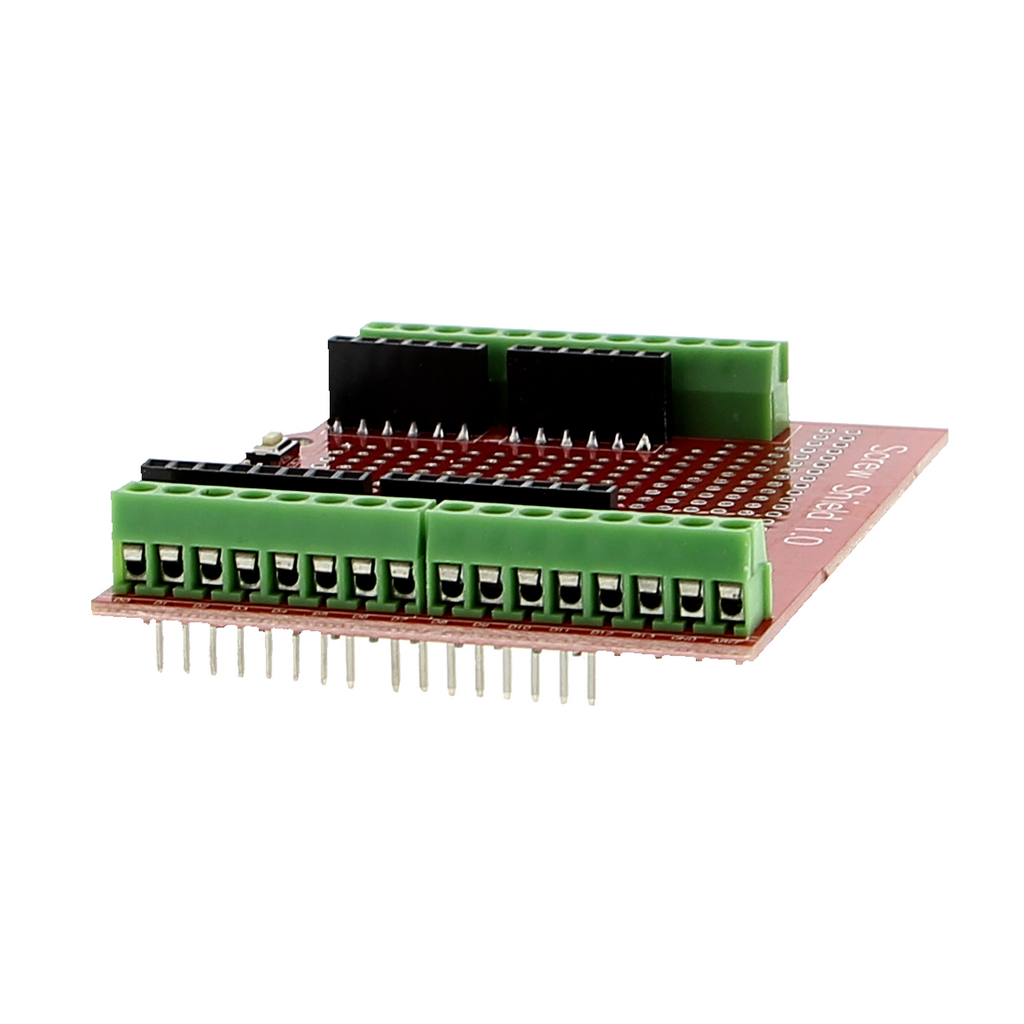 Schroefklemmen-Shield op printplaat - compatibel met Arduino UNO R3