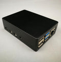Zwarte aluminium behuizing voor Raspberry Pi 4