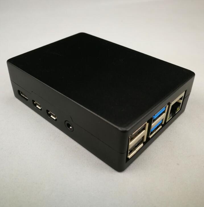 Alloggiamento in alluminio nero per Raspberry Pi 4