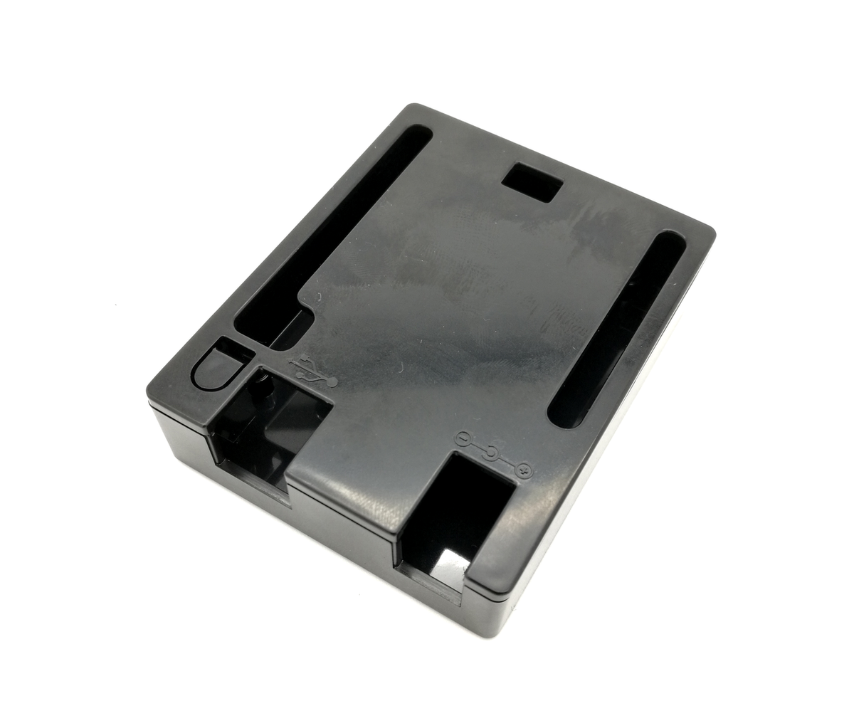 Contenitore in plastica nero per Arduino UNO