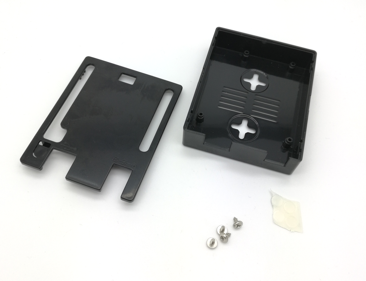 Contenitore in plastica nero per Arduino UNO