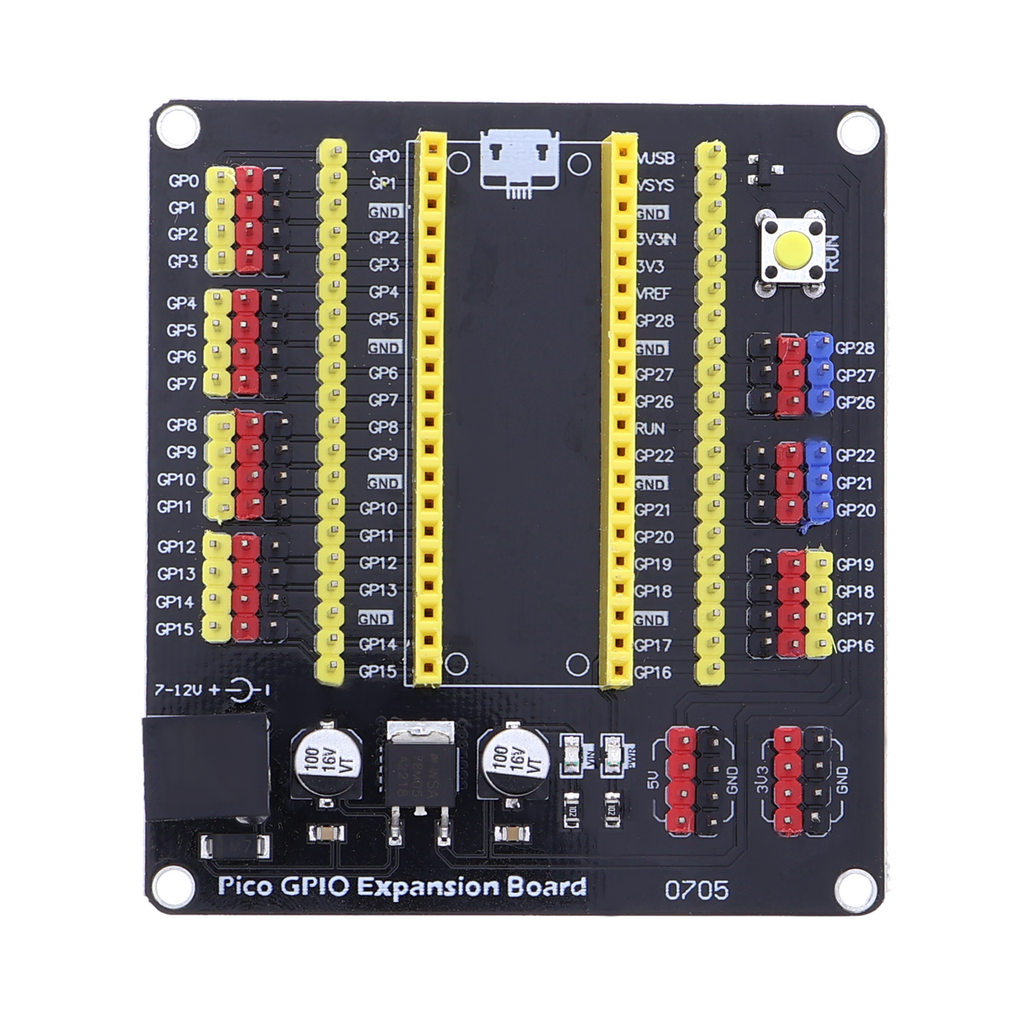 Sensorshield GPIO per Raspberry Pi Pico